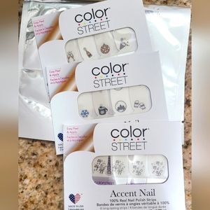 Color Street Accent Nails- set of 3